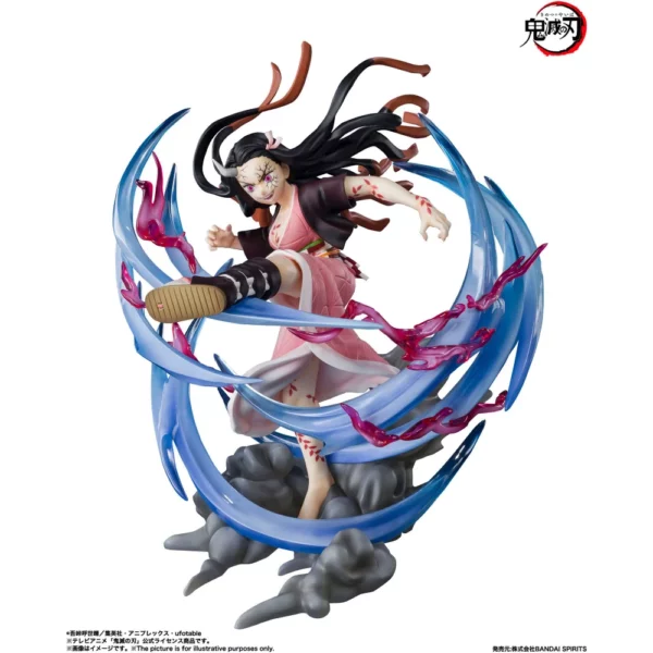 Nezuko Kamado Demon Form Advanced Version Statue aus Demon Slayer Kimetsu no Yaiba FiguartsZERO Reihe von Bandai Tamashii Nation