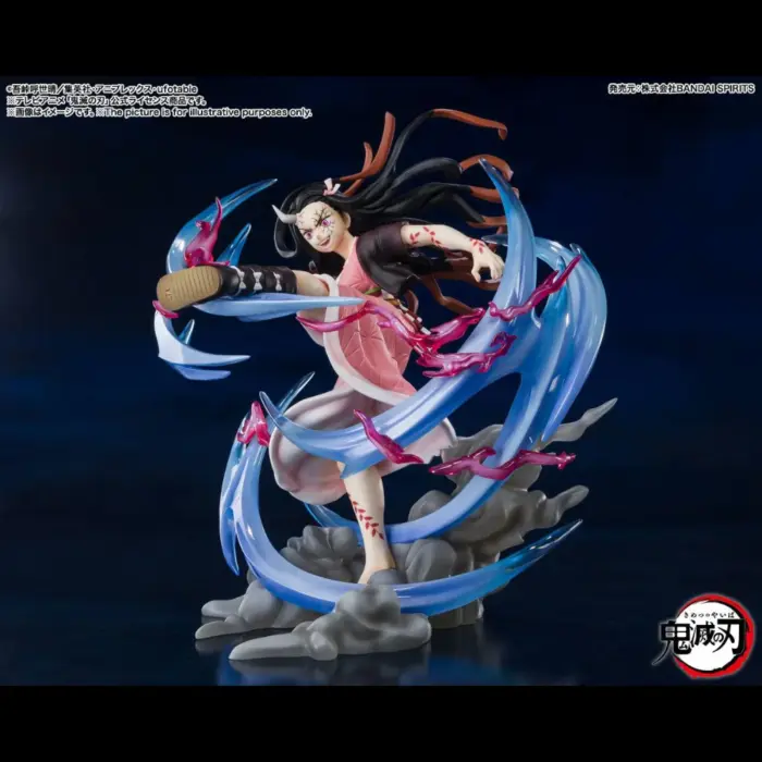 Nezuko Kamado Demon Form Advanced Version Statue aus Demon Slayer Kimetsu no Yaiba FiguartsZERO Reihe von Bandai Tamashii Nation