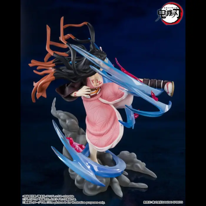 Nezuko Kamado Demon Form Advanced Version Statue aus Demon Slayer Kimetsu no Yaiba FiguartsZERO Reihe von Bandai Tamashii Nation