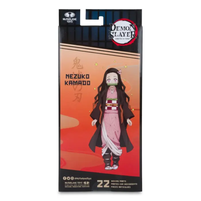 Nezuko Kamado Demon Slayer Kimetsu no Yaiba 7" Anime Figur von McFarlane Toys