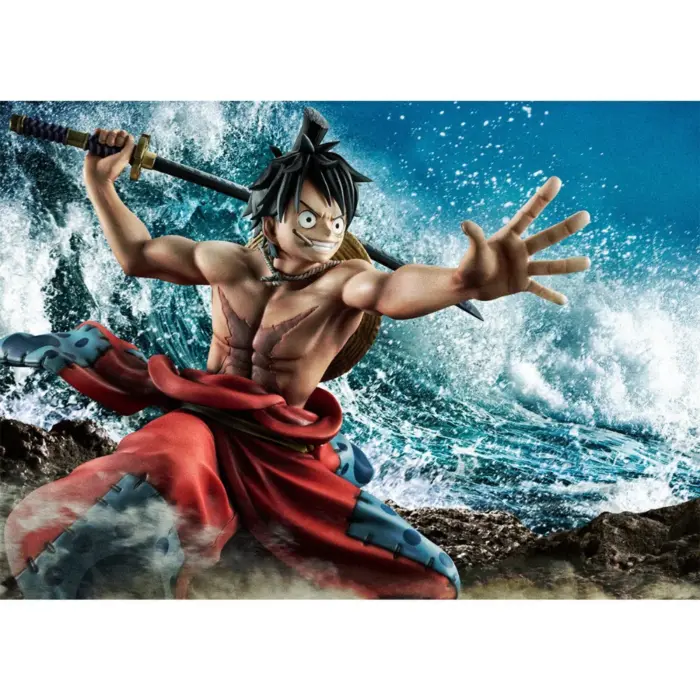 Ruffy (Luffy) Taro One Piece Warriors Alliance Portrait of Pirates Figur von MegaHouse