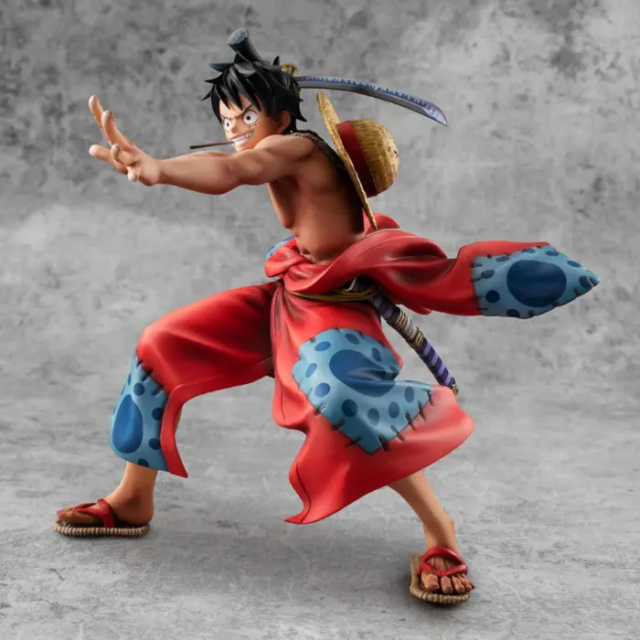 Ruffy (Luffy) Taro One Piece Warriors Alliance Portrait of Pirates Figur von MegaHouse