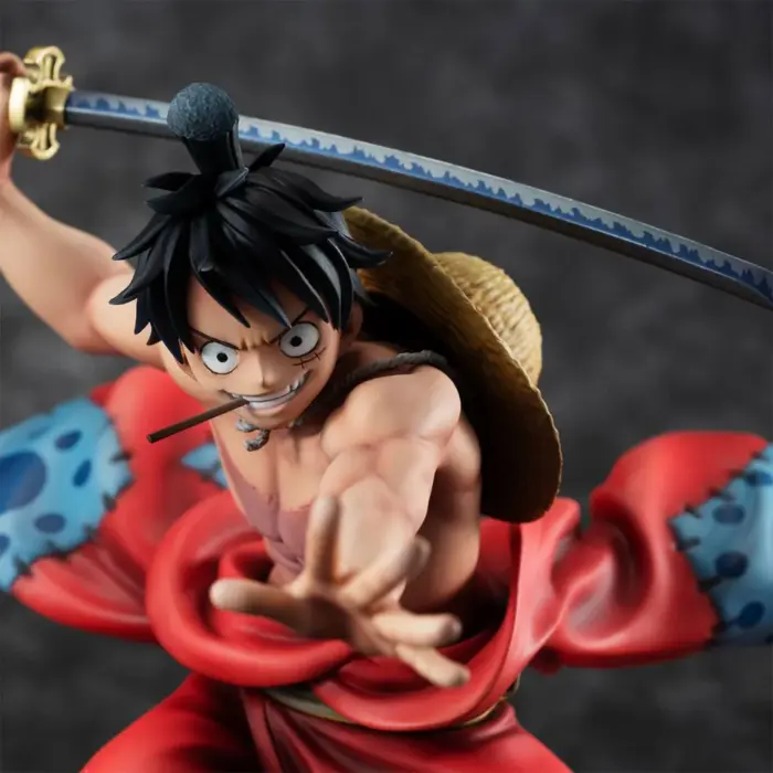 Ruffy (Luffy) Taro One Piece Warriors Alliance Portrait of Pirates Figur von MegaHouse