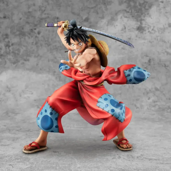Ruffy (Luffy) Taro One Piece Warriors Alliance Portrait of Pirates Figur von MegaHouse