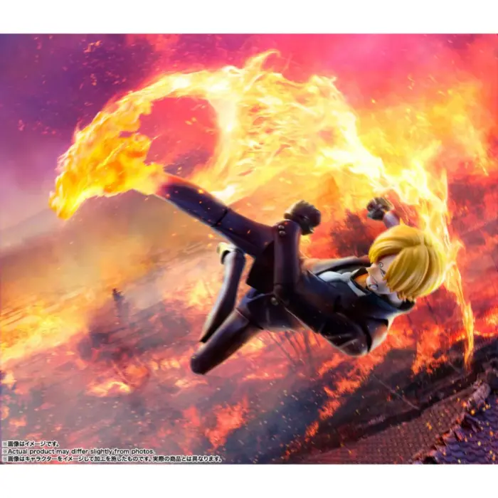 Sanji (The Raid on Onigashima) One Piece S.H. Figuarts Figur von Bandai Tamashii Nations