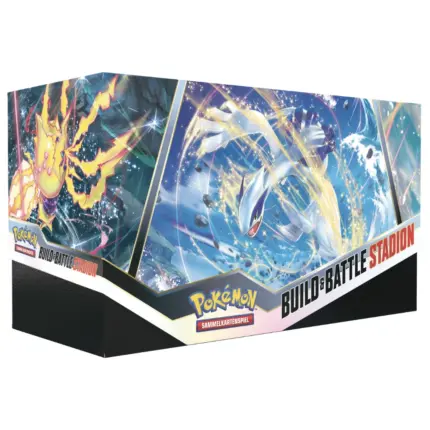 Schwert & Schild: Silberne Sturmwinde Build & Battle Stadion Box Pokemon (Deutsch)