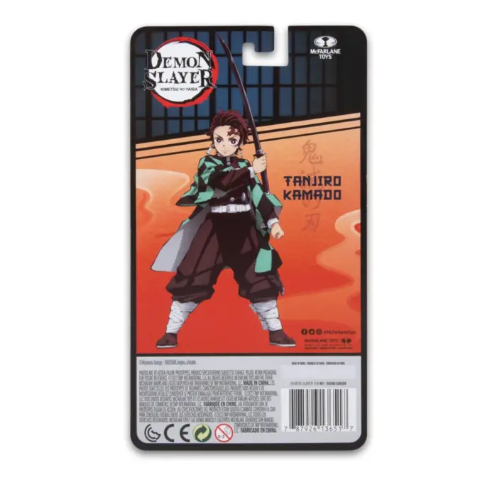 Tanjiro Kamado Demon Slayer Kimetsu no Yaiba 5" Anime Figur von McFarlane Toys