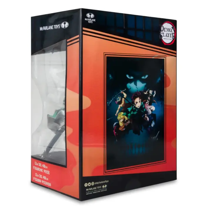 Tanjiro Kamado Demon Slayer Kimetsu no Yaiba 12" PVC Anime Statue von McFarlane Toys