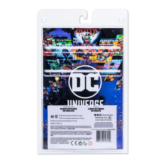 The Flash (Flashpoint) DC Page Punchers Figur und Comic von McFarlane Toys