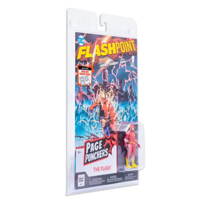 The Flash (Flashpoint) DC Page Punchers Figur und Comic von McFarlane Toys