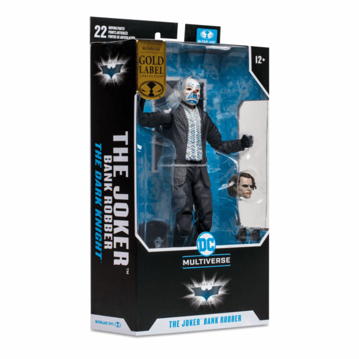 The Joker (Bank Robber) DC Multiverse Gold Label Figur von McFarlane Toys aus The Dark Knight