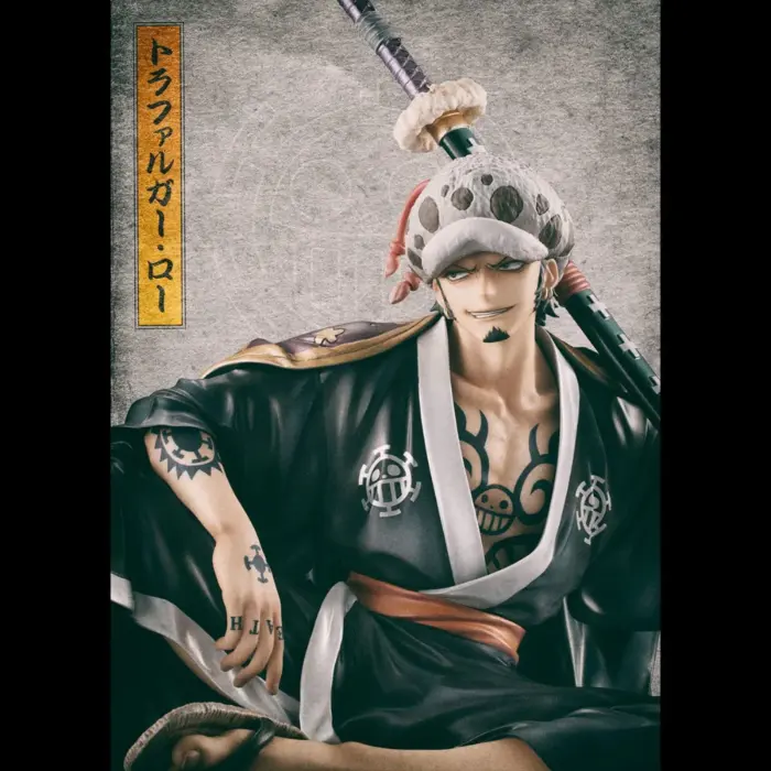 Trafalgar Law One Piece Portrait of Pirates Warriors Alliance Figur von MegaHouse