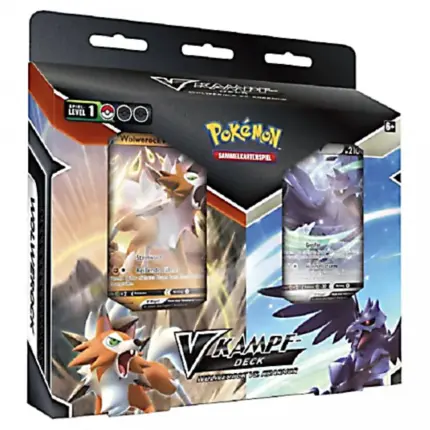 V-Kampfdeck Wolwerock vs. Krarmor Pokémon-Karten von The Pokémon Company International