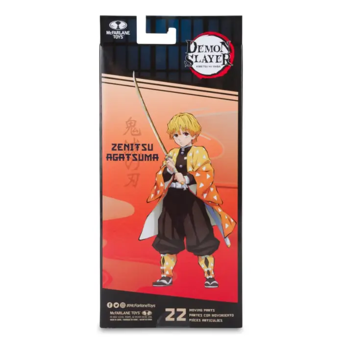 Zenitsu Agatsuma Demon Slayer Kimetsu no Yaiba Anime Figur von McFarlane Toys