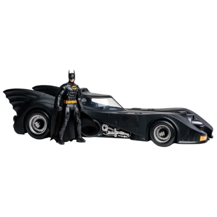 Batman 1989 & Batmobile DC Multiverse Gold Label Figur und Fahrzeug 2-Pack von McFarlane Toys