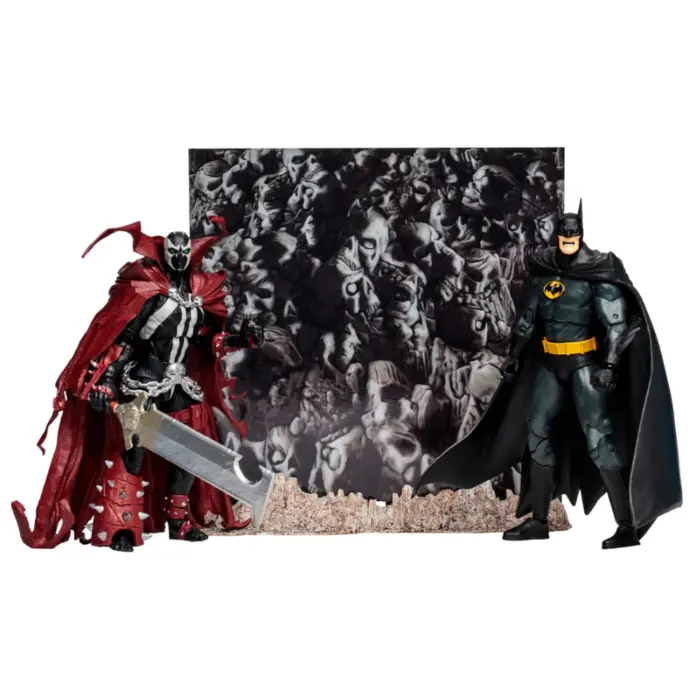 Batman und Spawn Figuren 2-Pack DC Multiverse Based on Comics by Todd McFarlane
