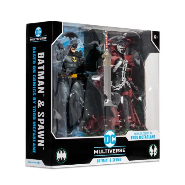 Batman und Spawn Figuren 2-Pack DC Multiverse Based on Comics by Todd McFarlane