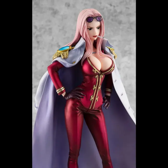 Black Cage Hina One Piece Limited Edition Portrait of Pirates (P.O.P.) Figur von MegaHouse