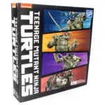 Black & White Michelangelo, Raphael, Donatello und Leonardo Teenage Mutant Ninja Turtles BST AXN 4-Pack von The Loyal Subjects in der IDW Comic Version