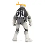 Black & White Michelangelo, Raphael, Donatello und Leonardo Teenage Mutant Ninja Turtles BST AXN 4-Pack von The Loyal Subjects in der IDW Comic Version