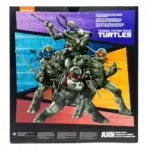 Black & White Michelangelo, Raphael, Donatello und Leonardo Teenage Mutant Ninja Turtles BST AXN 4-Pack von The Loyal Subjects in der IDW Comic Version