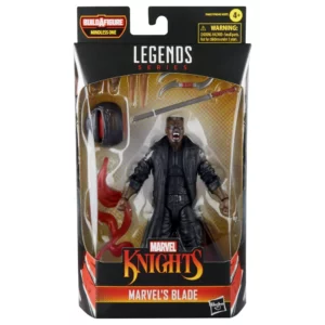 Blade Marvel Legends Series Marvel Knights Figur von Hasbro aus der Mindless One Build-A-Figure (BAF) Wave
