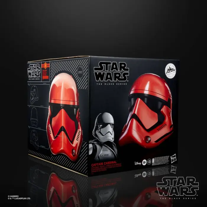 Captain Cardinal Helm Star Wars Black Series Galaxy's Edge Exclusive von Hasbro