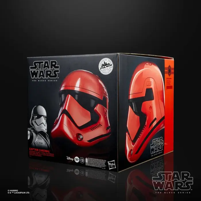 Captain Cardinal Helm Star Wars Black Series Galaxy's Edge Exclusive von Hasbro