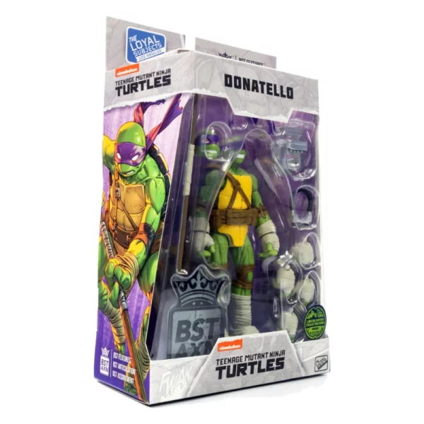 Donatello Teenage Mutant Ninja Turtles BST AXN Figur von The Loyal Subjects in der IDW Comic Version