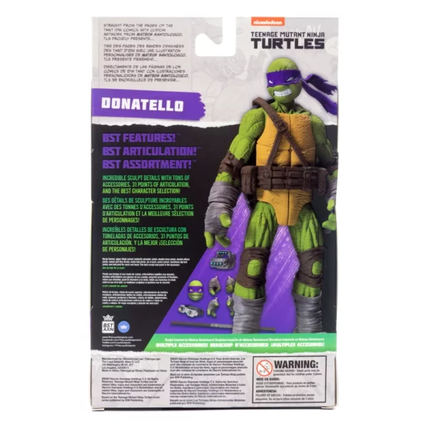 Donatello Teenage Mutant Ninja Turtles BST AXN Figur von The Loyal Subjects in der IDW Comic Version