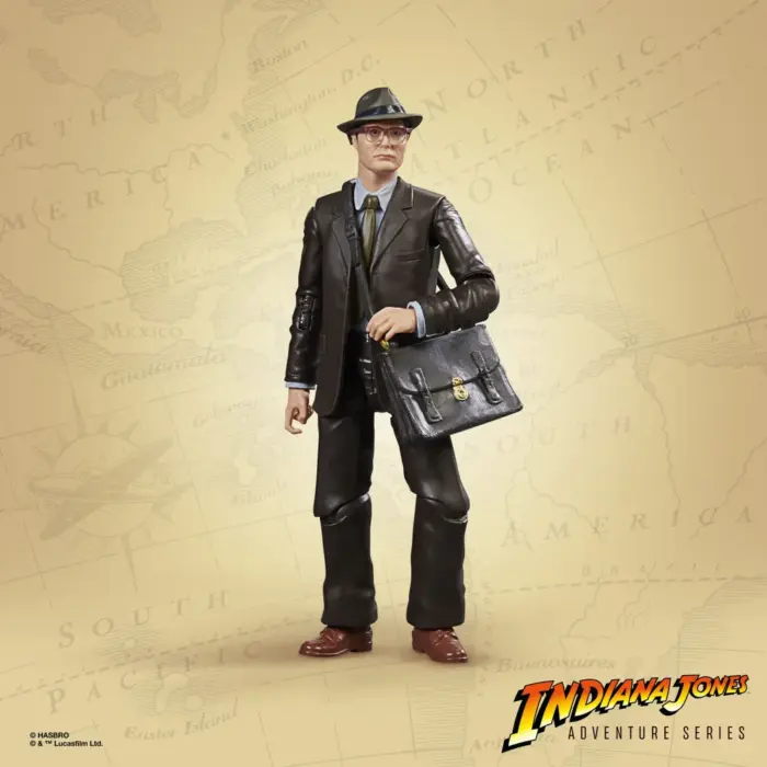 Dr. Jürgen Voller Adventure Series Figur von Hasbro aus Indiana Jones and the Dial of Destiny