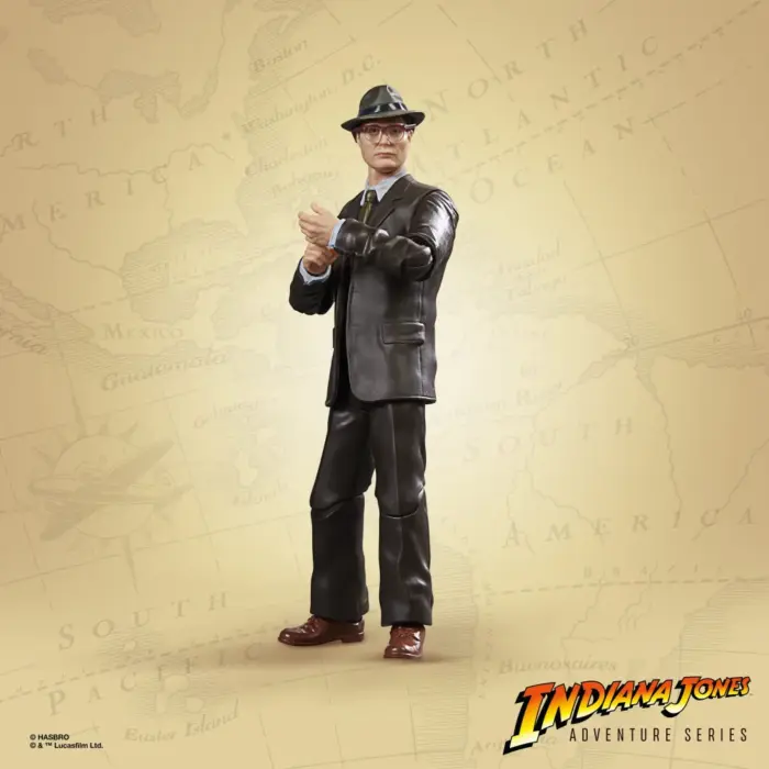 Dr. Jürgen Voller Adventure Series Figur von Hasbro aus Indiana Jones and the Dial of Destiny