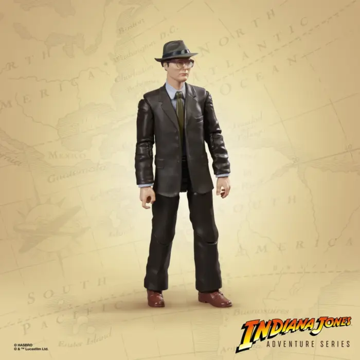 Dr. Jürgen Voller Adventure Series Figur von Hasbro aus Indiana Jones and the Dial of Destiny