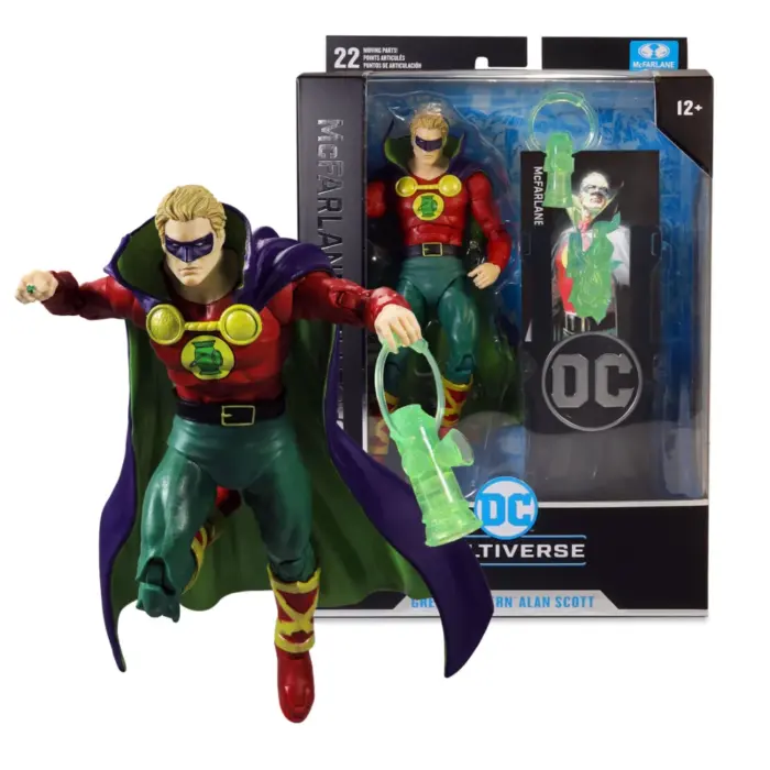 Green Lantern (Alan Scott) DC Multiverse Gold Label Figur von McFarlane Toys aus Day of Vengeance