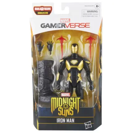 Iron Man Marvel Legends Series Gamerverse Midnight Suns Figur von Hasbro aus der Mindless One Build-A-Figure (BAF) Wave