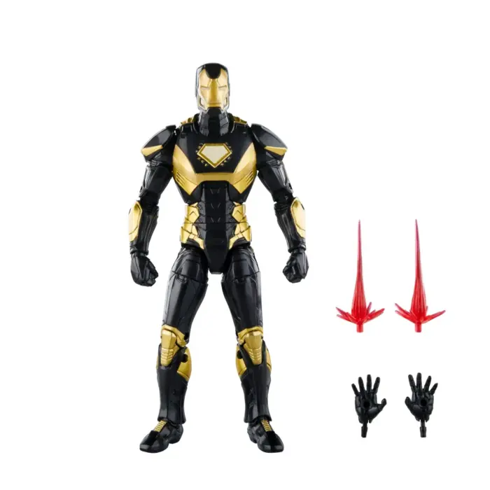 Iron Man Marvel Legends Series Gamerverse Midnight Suns Figur von Hasbro aus der Mindless One Build-A-Figure (BAF) Wave