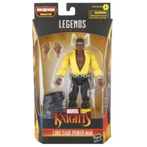 Luke Cage Power Man Marvel Legends Series Marvel Knights Figur von Hasbro aus der Mindless One Build-A-Figure (BAF) Wave