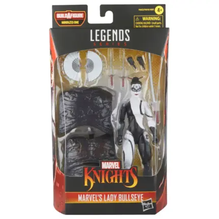 Lady Bullseye Marvel Legends Series Marvel Knights Figur von Hasbro aus der Mindless One Build-A-Figure (BAF) Wave