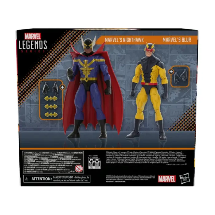 Marvel´s Nighthawk & Blur Marvel Legends Series 2-Pack von Hasbro aus Squadron Supreme