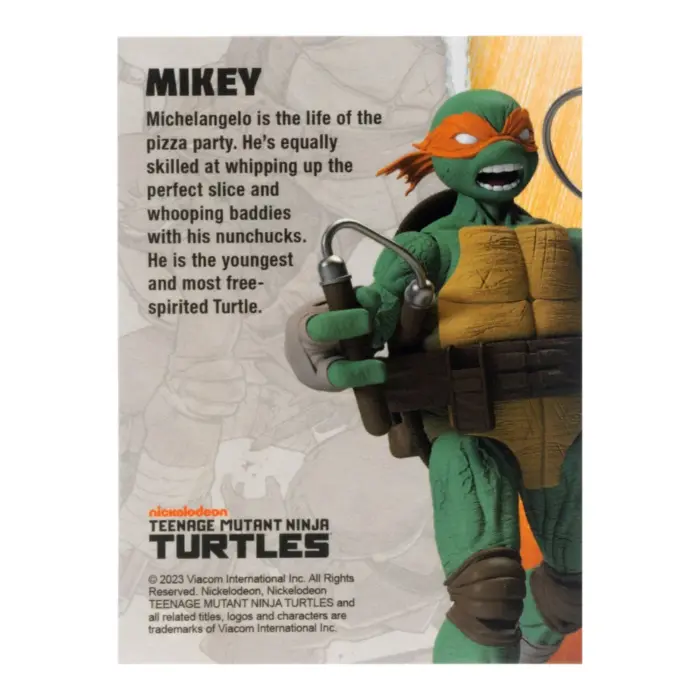 Michelangelo Teenage Mutant Ninja Turtles BST AXN Figur von The Loyal Subjects in der IDW Comic Version
