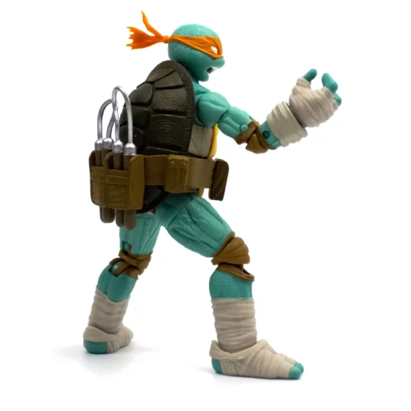 Michelangelo Teenage Mutant Ninja Turtles BST AXN Figur von The Loyal Subjects in der IDW Comic Version