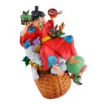 Ruffy und Chopper One Piece Petitrama DX Logbox (Re Birth Vol. 1) Statue von MegaHouse