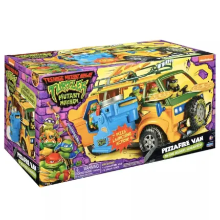 Pizzafire Van Teenage Mutant Ninja Turtles Fahrzeug von Playmates Toys aus Mutant Mayhem