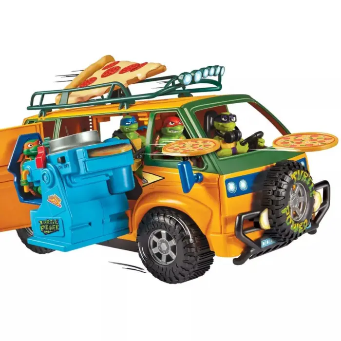 Pizzafire Van Teenage Mutant Ninja Turtles Fahrzeug von Playmates Toys aus Mutant Mayhem