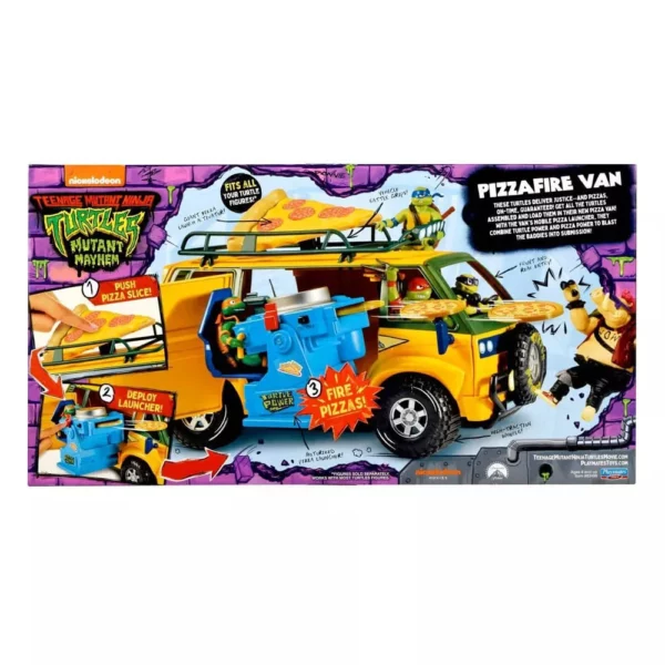 Pizzafire Van Teenage Mutant Ninja Turtles Fahrzeug von Playmates Toys aus Mutant Mayhem