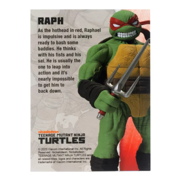 Raphael Teenage Mutant Ninja Turtles BST AXN Figur von The Loyal Subjects in der IDW Comic Version