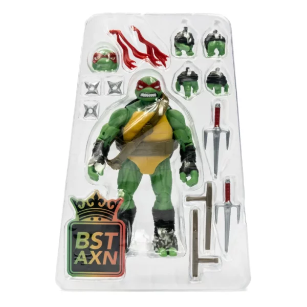 Raphael Teenage Mutant Ninja Turtles BST AXN Figur von The Loyal Subjects in der IDW Comic Version
