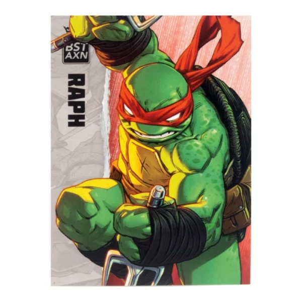 Raphael Teenage Mutant Ninja Turtles BST AXN Figur von The Loyal Subjects in der IDW Comic Version