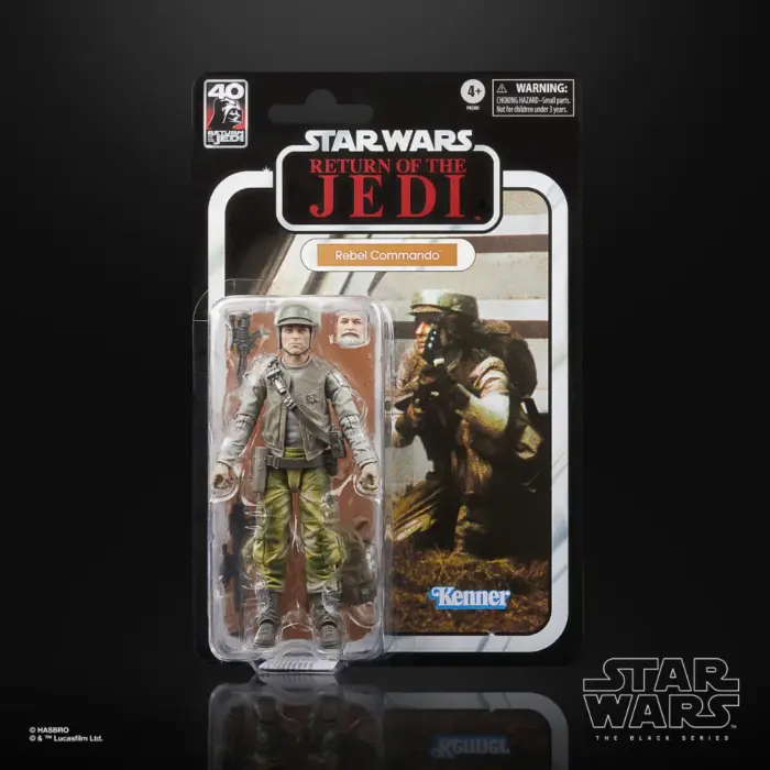 REBEL COMMANDO – Star Wars Black Series – 40th Anniversary Edition – Return of the Jedi – Bild 10