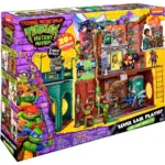 Sewer Lair Spielset (Hauptquartier) der Teenage Mutant Ninja Turtles von Playmates Toys aus Mutant Mayhem